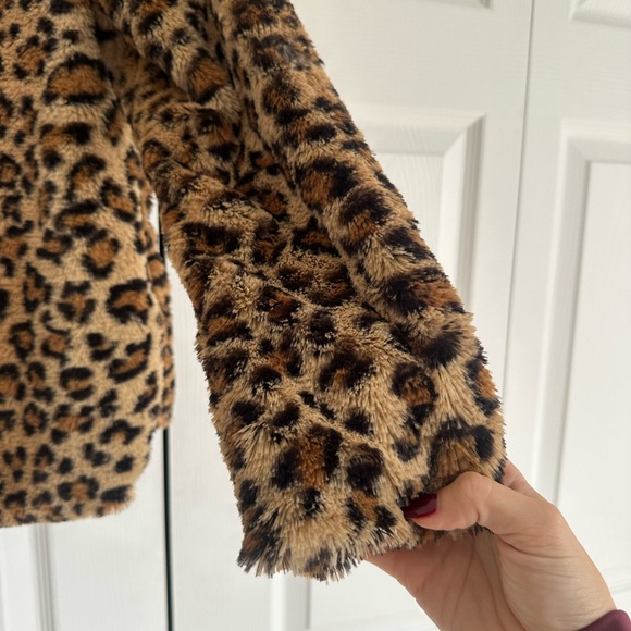 Leopard faux fur jacket - Picture 2 of 7